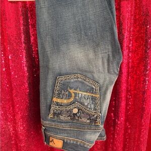 American Eagle Outfitters Dark Blue Jeans